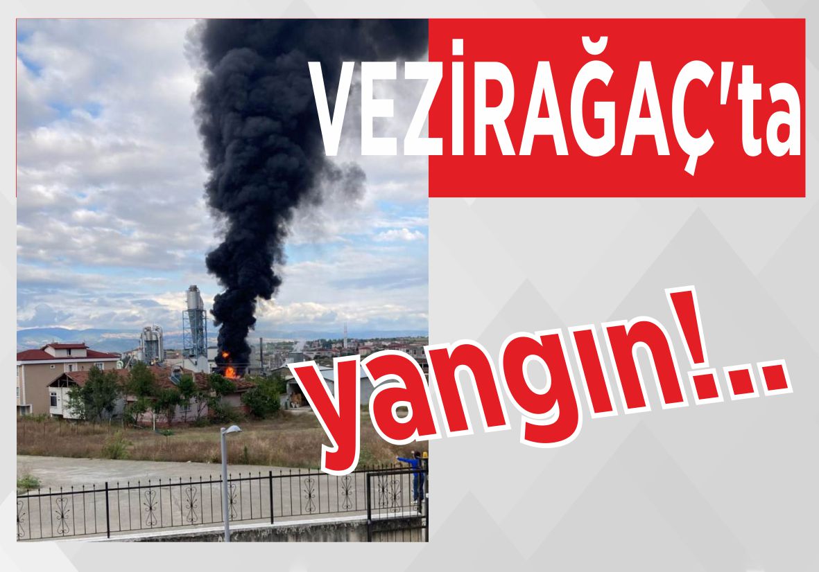 VEZİRAĞAÇ’ta yangın!..