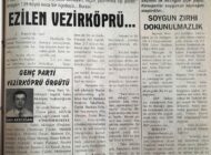 3 Kasım’da seçim var. Biz suyu akmayan, hiçbir yatırımına  ilgi gösterilmeyen 139 köylü koca bir ilçedeyiz… Burası: Ezilen Vezirköprü…  13 Ekim 2002  Pazar