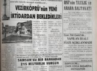 Yeni hükümet yılbaşından sonra kuruluşundan sonraki işlerle meşgul olabilecek!.. Vezirköprü’nün Yeni İktidardan Bekledikleri 17 Kasım 2002 Pazar