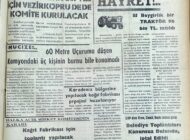 Cumhuriyet’in 50.yılı için Vezirköprü’de de Komite Kurulacak 19 Kasım 1972 Pazar