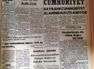 Cumhuriyet’in 49.yılı için değişik bir şey yok! Cumhuriyet Bayramı Cumhuriyet Alanında Kutlanıyor 29 Ekim 1972 Pazar