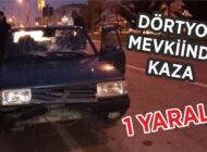 Dörtyol Mevkiinde Kaza: 1 Yaralı