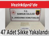 Vezirköprü’de 47 Adet Sikke Yakalandı