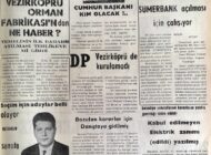 Sayın Samsun milletvekillerinden cevap bekliyoruz. Vezirköprü Orman Fabrikası’ndan Ne Haber? 18 Şubat 1973 Pazar