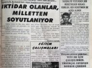 Zam namı altında alınan vergiler nasıl harcanıyor… Tasarrufa Ankara’dan niye başlamıyorsunuz? İktidar Olanlar Milletten Soyutlanıyor 9 Mart 2003 Pazar