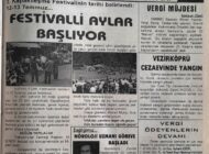 3.Kapaklıeşme Festivalinin  tarihi belirlendi: 12-13 Temmuz… Festivalli Aylar Başlıyor 13 Nisan 2003 Pazar