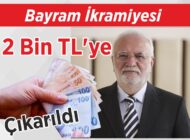 Bayram İkramiyesi 2 Bin TL’ye Çıkarıldı