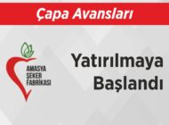 Çapa Avansları Yatırılmaya Başlandı