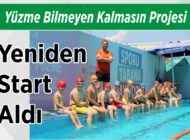 Yüzme Bilmeyen Kalmasın Projesi Yeniden Start Aldı