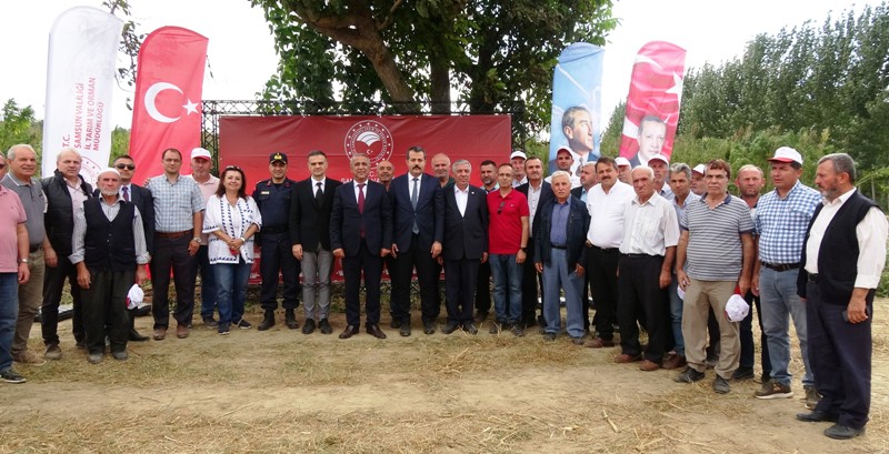 Narlısaray’da Kenevir Hasat Töreni yapıldı