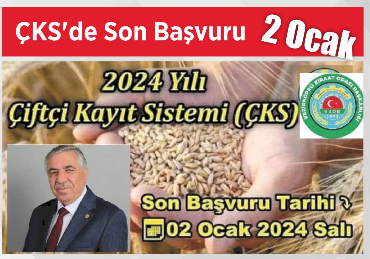 ÇKS’de Son Başvuru 2 Ocak