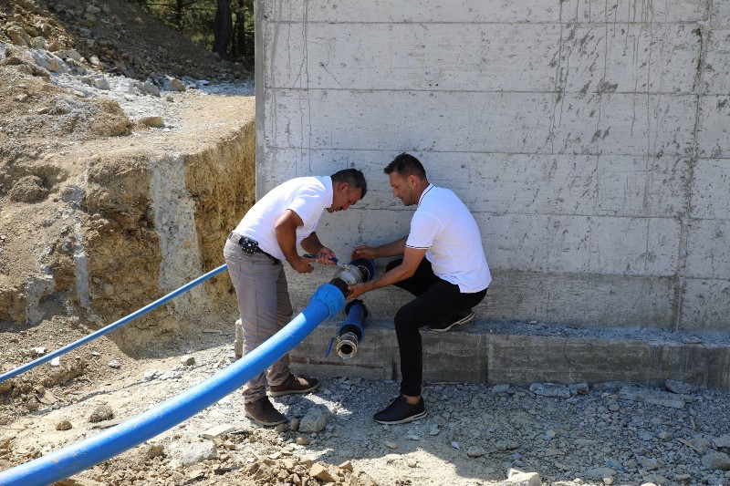 Sulama tesislerinde restorasyon çalışmaları başladı