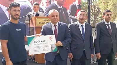 Amasya Şeker Fabrikası 71. Pancar Alım Kampanyası başladı