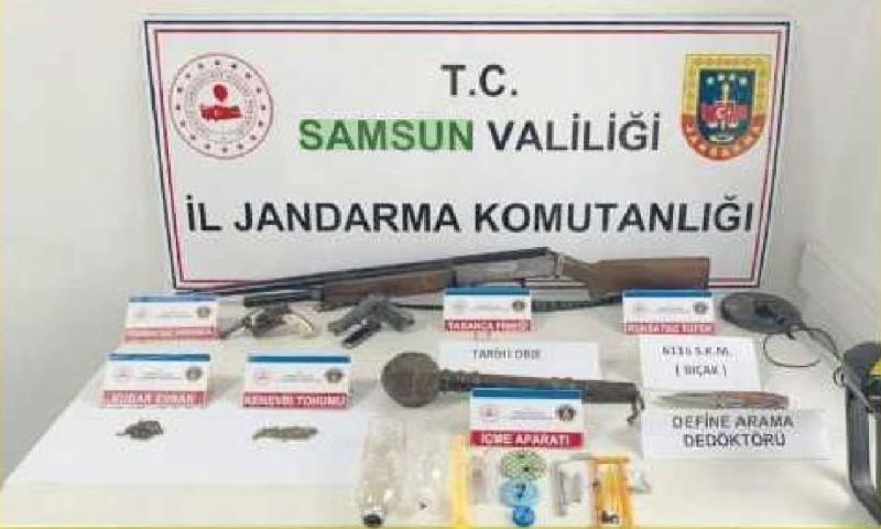 Jandarma’dan Vezirköprü’de bir operasyon daha