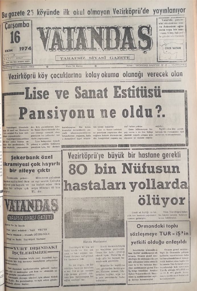 Lise ve Sanat Enstitüsü Pansiyonu ne oldu?.