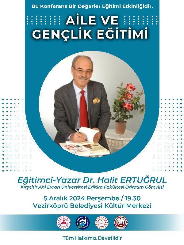 Halit Ertuğrul Vezirköprü’ye geldi.