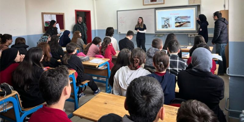 Şahinkaya MTAL öğrencileri, kardeşlerine kendini tanıtıyor